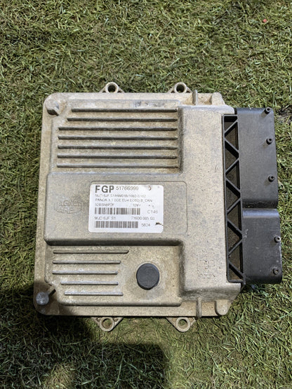CENTRALINA MOTORE ECU FIAT PANDA (169)(2003 - 2012) 1.3 MULTIJET 70CV - 51766999