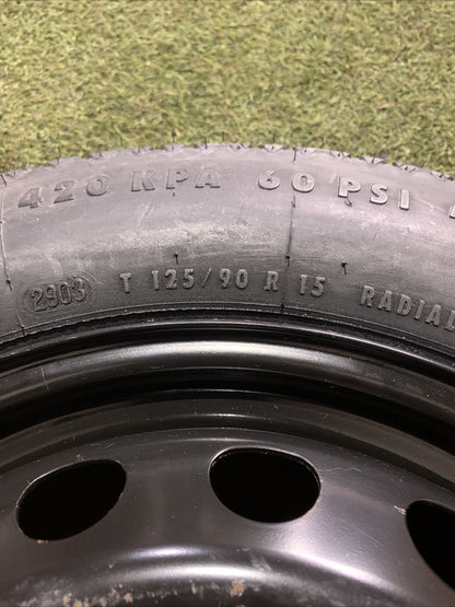 Ruotino Di Scorta Lancia Delta 125/90R15