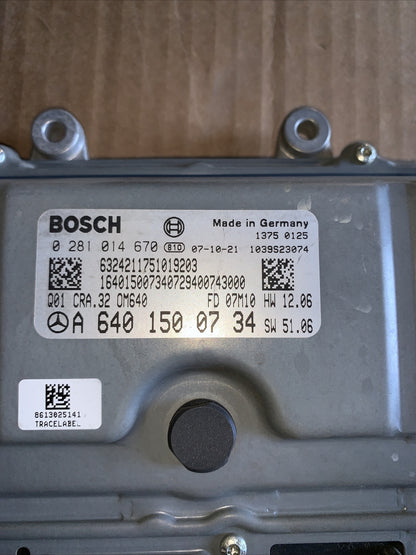 RICAMBI USATI A6401500734 CENTRALINA MOTORE MERCEDES Classe B A W245