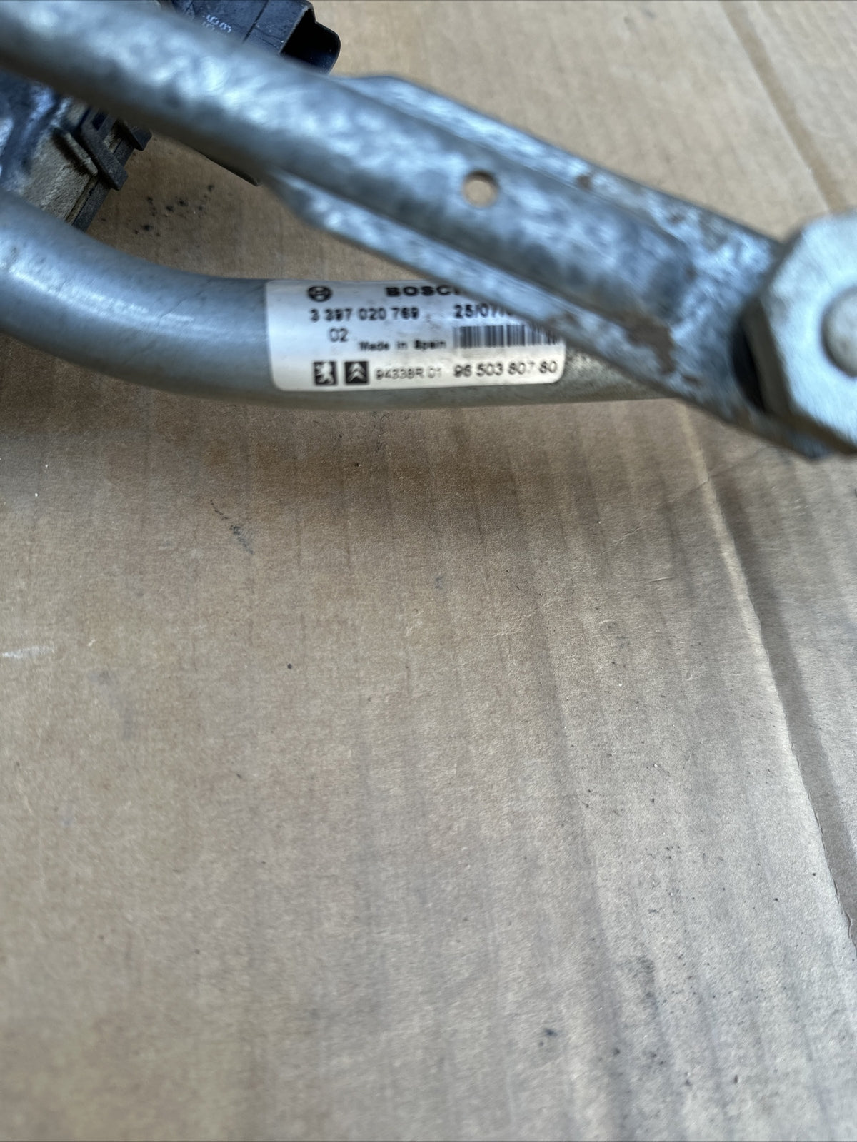 3397020769 MOTORINO TERGI ANT COMPLETO DI TANDEM PEUGEOT 207