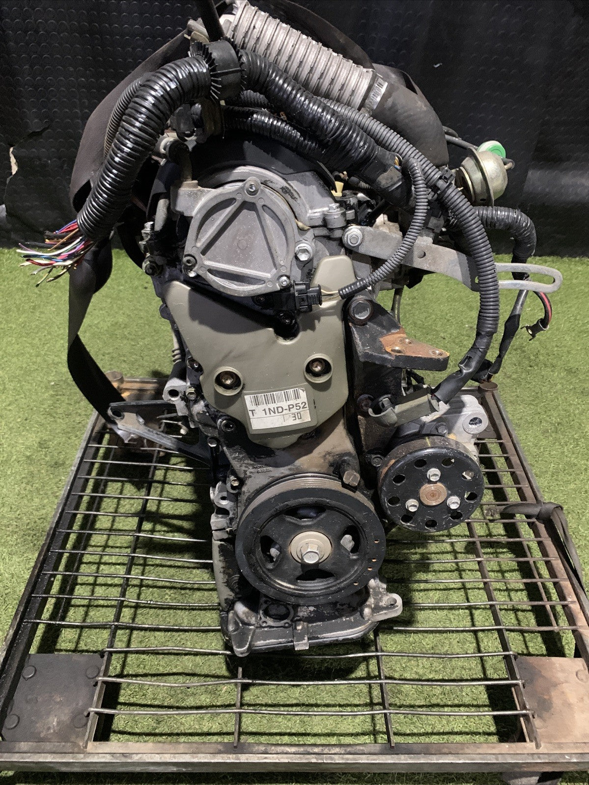 MOTORE COMPLETO 1NDTV TOYOTA YARIS 4 SERIE 1.4 D-4D 55 Kw 75 Cv 2002