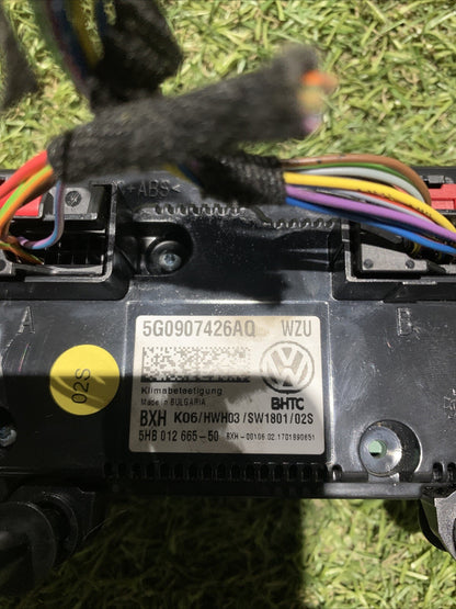 COMANDI CLIMA PER VOLKSWAGEN Golf 7 Berlina 5G0907426AQ (12>)