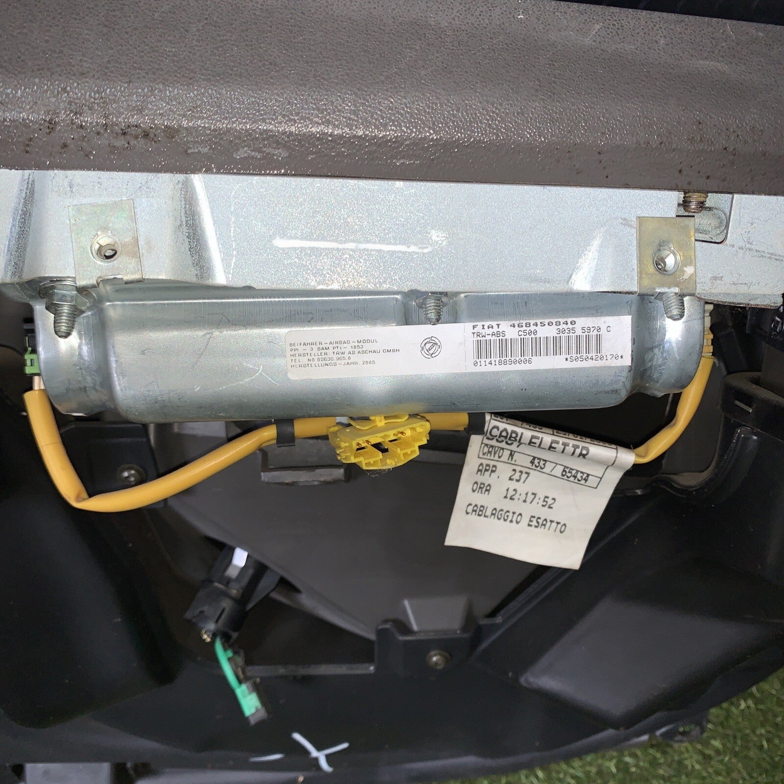 CRUSCOTTO FIAT IDEA COMPLETO DI AIRBAG