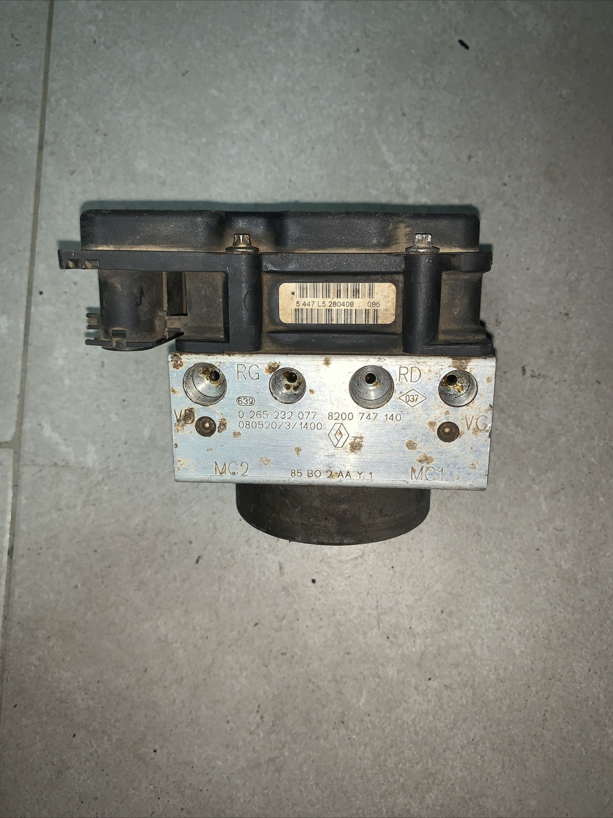 CENTRALINA ABS RENAULT Clio Serie 0265232077