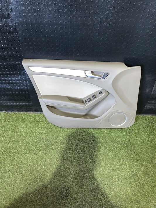 PANNELLO INTERNO PORTA ANTERIORE SINISTRO AUDI A4 B8 2012 8K1867105