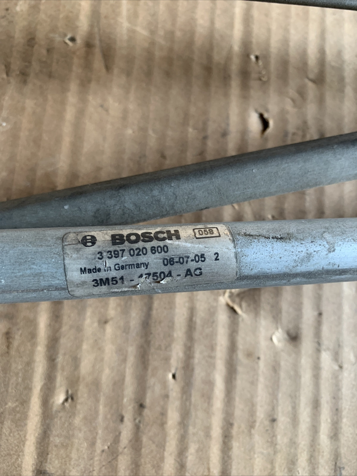 Motorino Tergicristallo Anteriore 3M5117504AG FORD C-max 1.6 HDI 80KW 2009