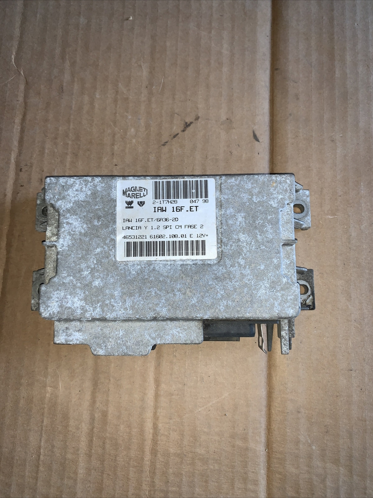 46531221 CENTRALINA MOTORE LANCIA Y YPSILON (1998) 1.2 B 44KW 3P