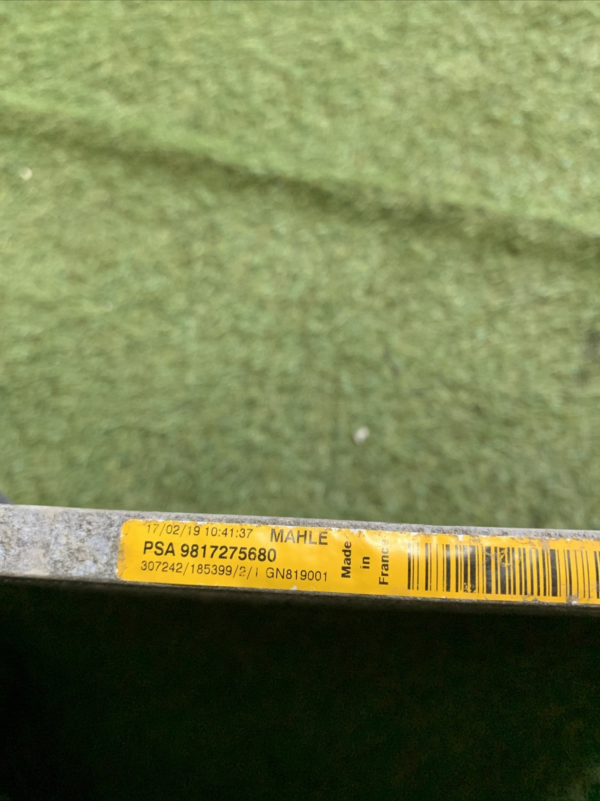 Radiatore Aria Condizionata Citroen C5 Aircross 2020 1.5 Diesel 9817275680