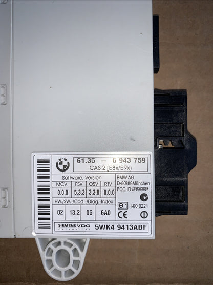 61.35-6943759 CENTRALINA MODULO DI CONTROLLO BMW SERIE1 E 87 2005