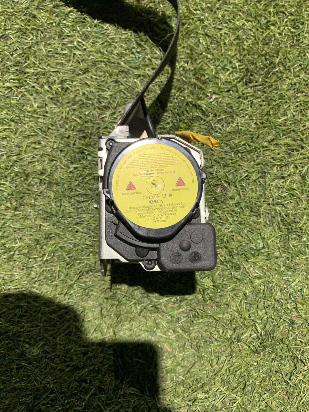 98087919XX CINTURA DI SICUREZZA POSTERIORE SINISTRA PEUGEOT 308 1.6 D BERLINA