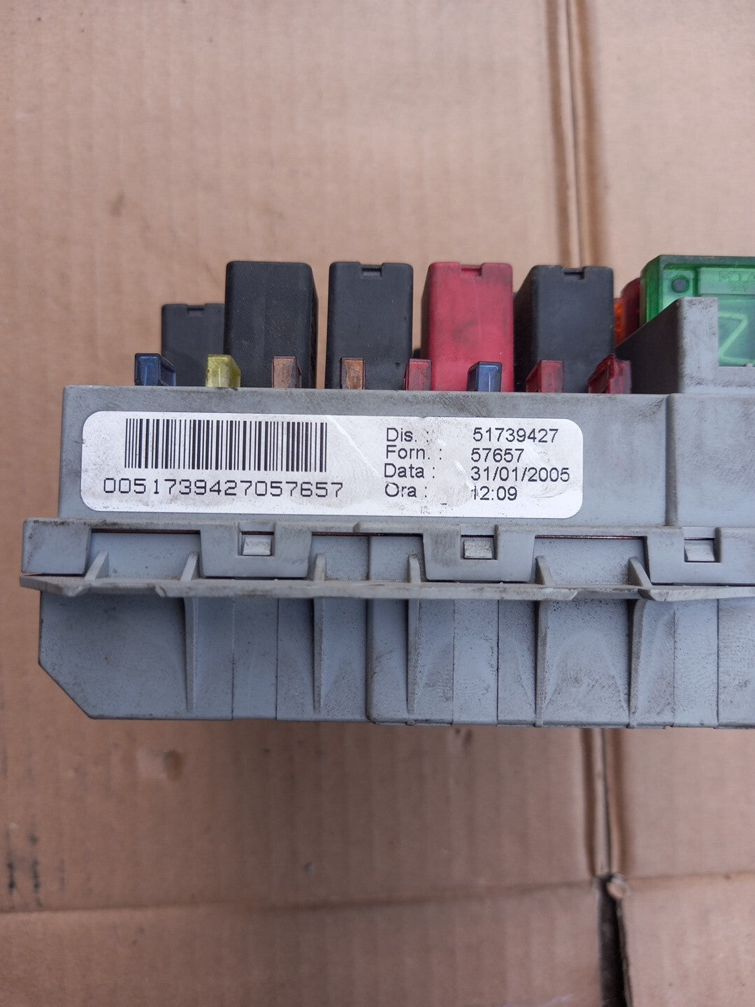 Centralina Box Fusibili Fiat IDEA 1.3 multijet 75 cavalli 51739427