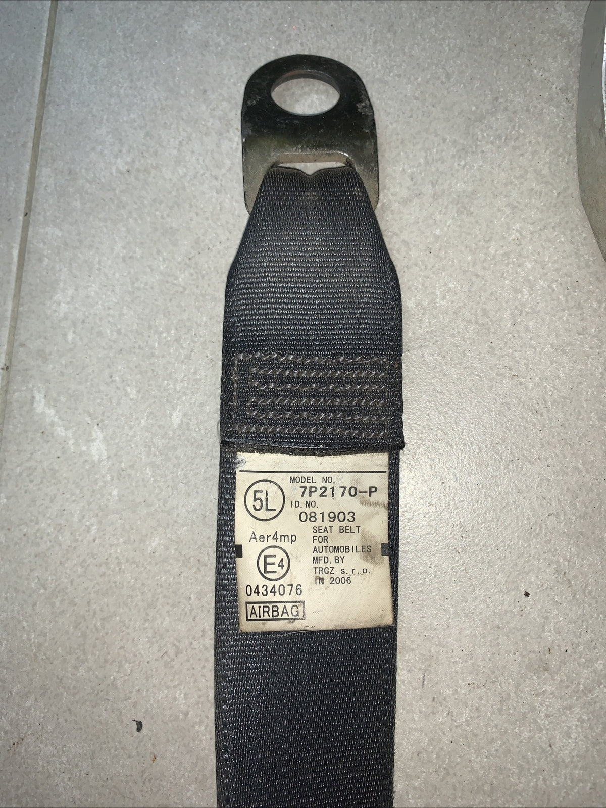 7P2170-P CINTURA PRETENSIONATORE ANTERIORE SINISTRA TOYOTA AYGO 2005-2014