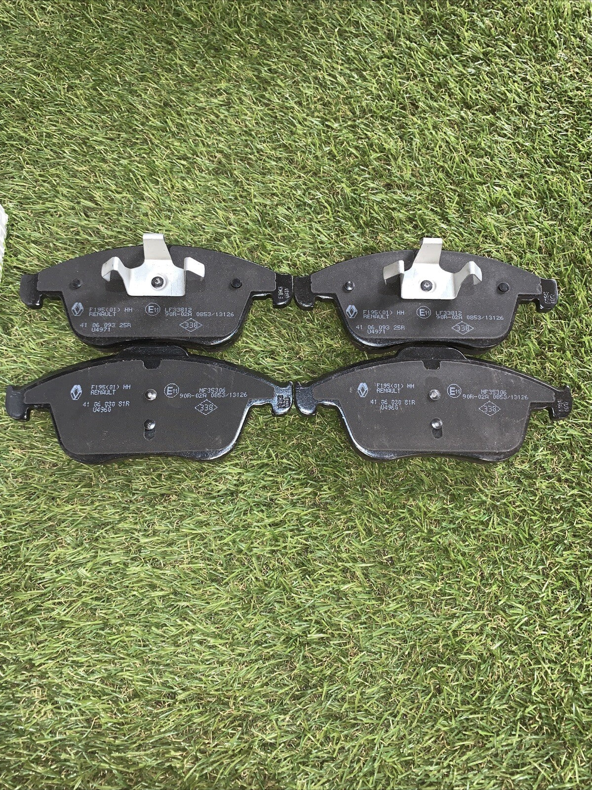 410607369R Pastiglie freno anteriori -ORIGINALE- RENAULT MEGANE III LAGUNA III