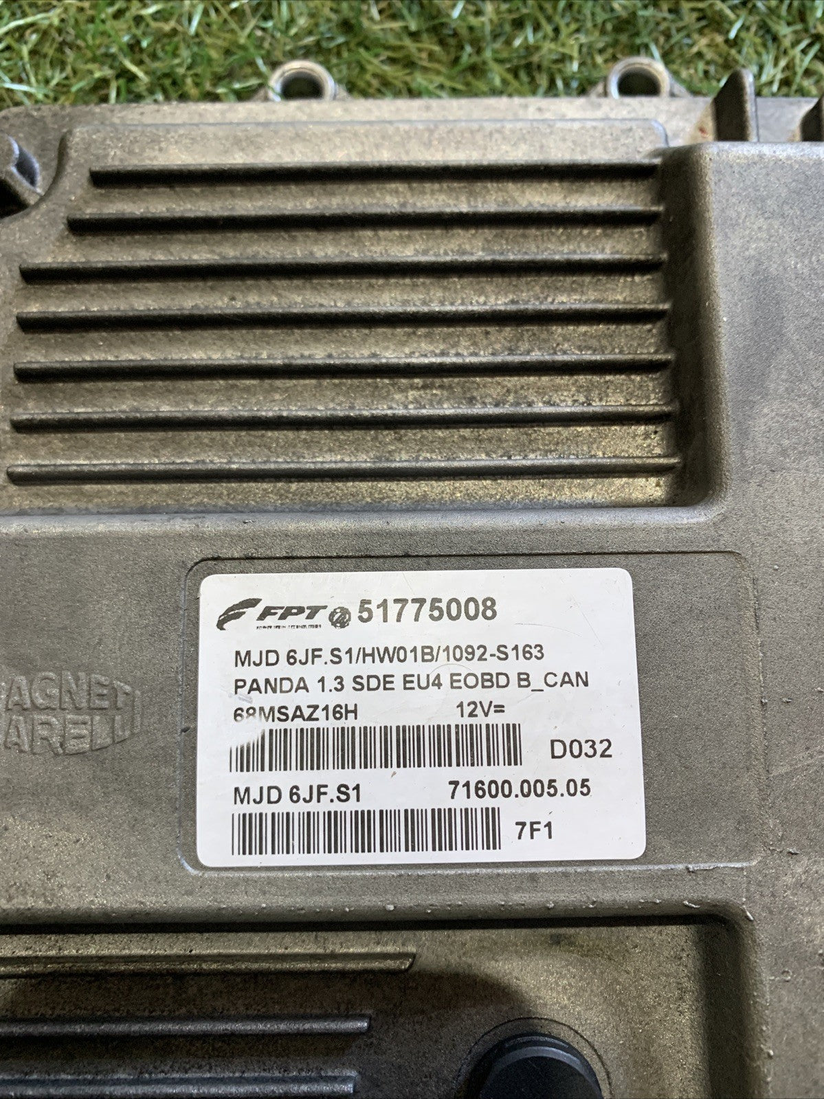 CENTRALINA MOTORE FIAT PANDA (169) 1.3 MULTIJET (2003-2012) 51775008 (2)