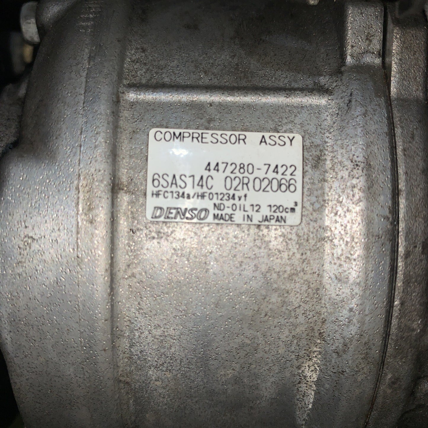 Compressore Aria Condizionata DENS 6SAS14C Classe GLA X156 A0008303502 2017 2020