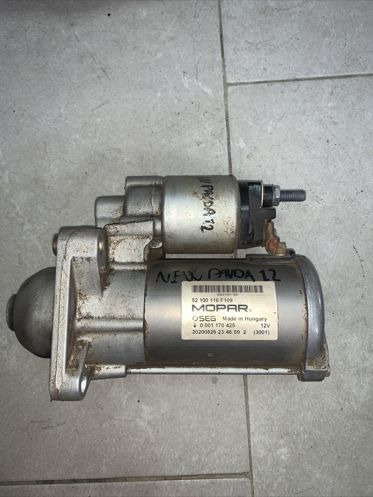 Motorino avviamento FIAT PANDA 312 1.2 52100116 0001170425