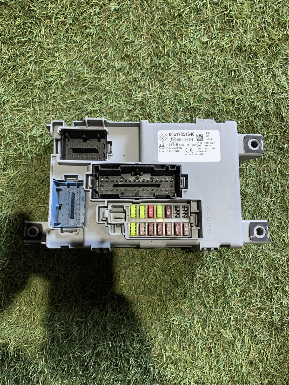 Body Computer Fiat Panda 3 Serie 1.2 Benzina 00519851640