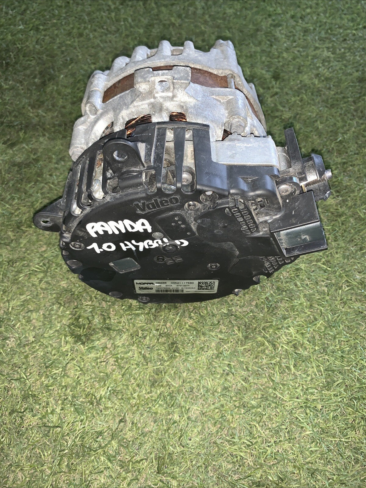 ALTERNATORE PER FIAT PANDA 312 1.0 HYBRID (51KW) 2WD 14V 200A 00521117580 (2)