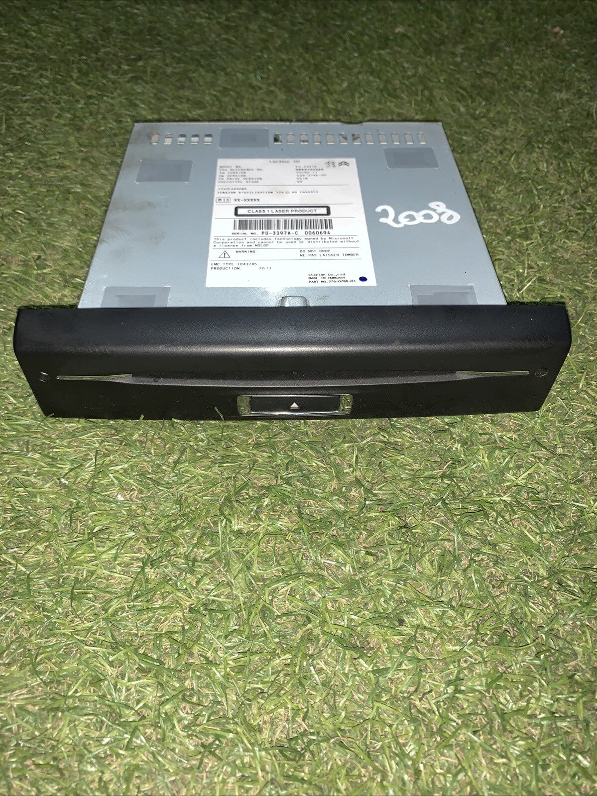 AUTORADIO PEUGEOT 2008 2014  98037233ZD