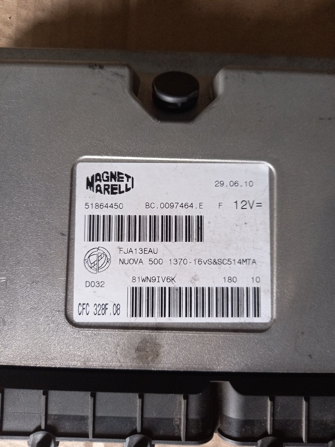 CENTRALINA CAMBIO FIAT 500 2007-2012 CON START&STOP COD 51864450 NUOVA ORIGINALE