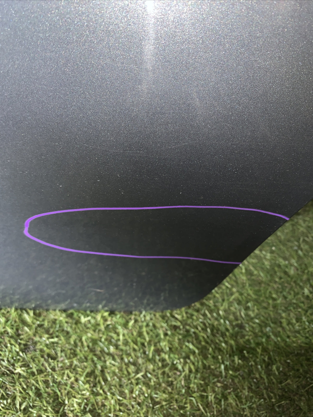 Porta / Sportello posteriore sinistro grigio scuro Fiat Idea