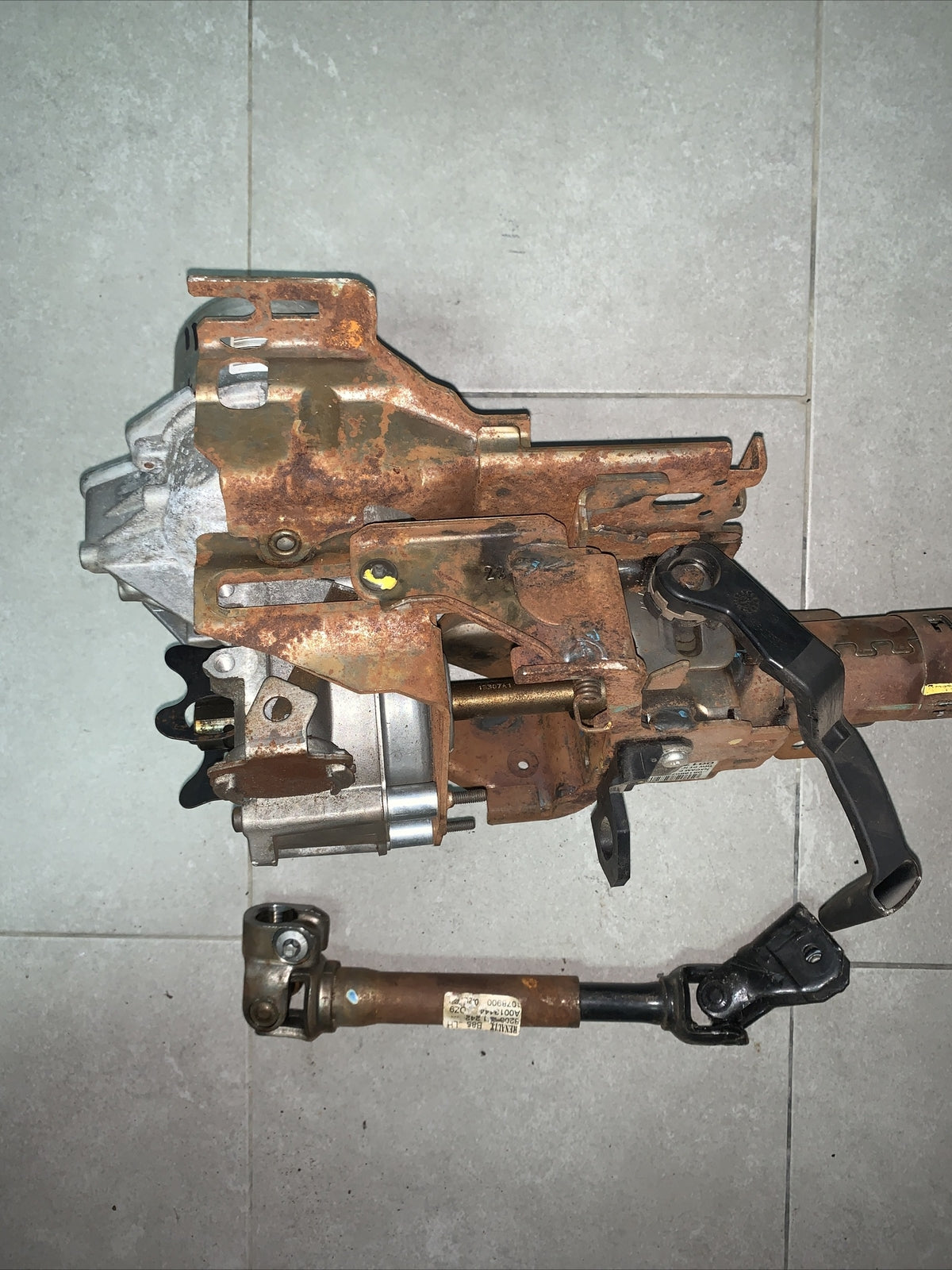 PIANTONE STERZO ELETTRICO RENAULT CLIO 3 SERIE DEL 2007 COD. 8200751237