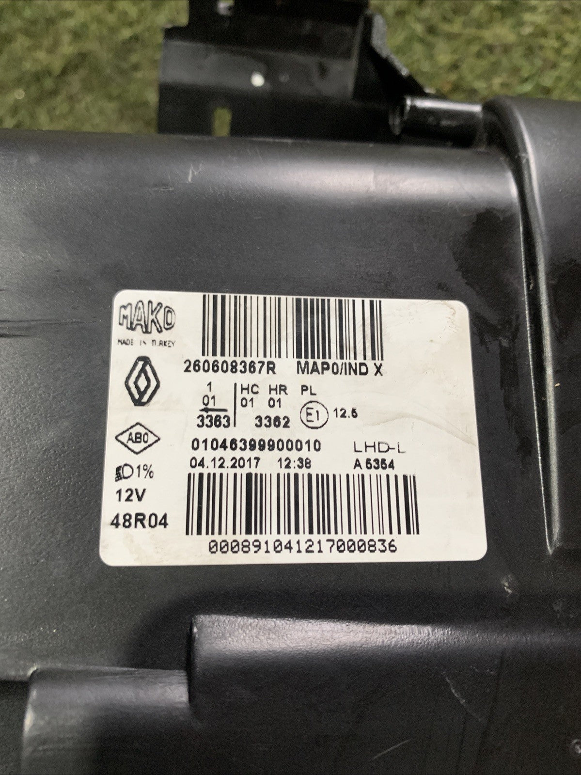 FARO FANALE ANTERIORE SINISTRO SX PER RENAULT Clio Serie IV 260608367r (12>19)
