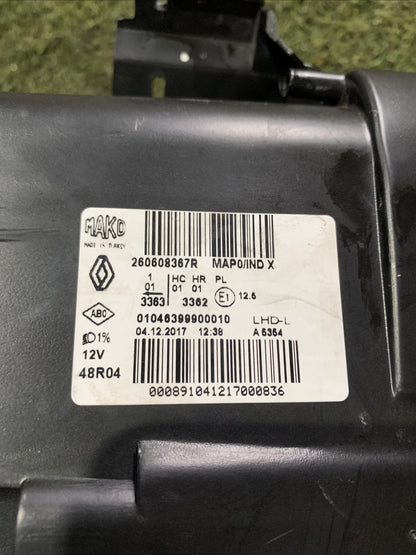 FARO FANALE ANTERIORE SINISTRO SX PER RENAULT Clio Serie IV 260608367r (12>19)