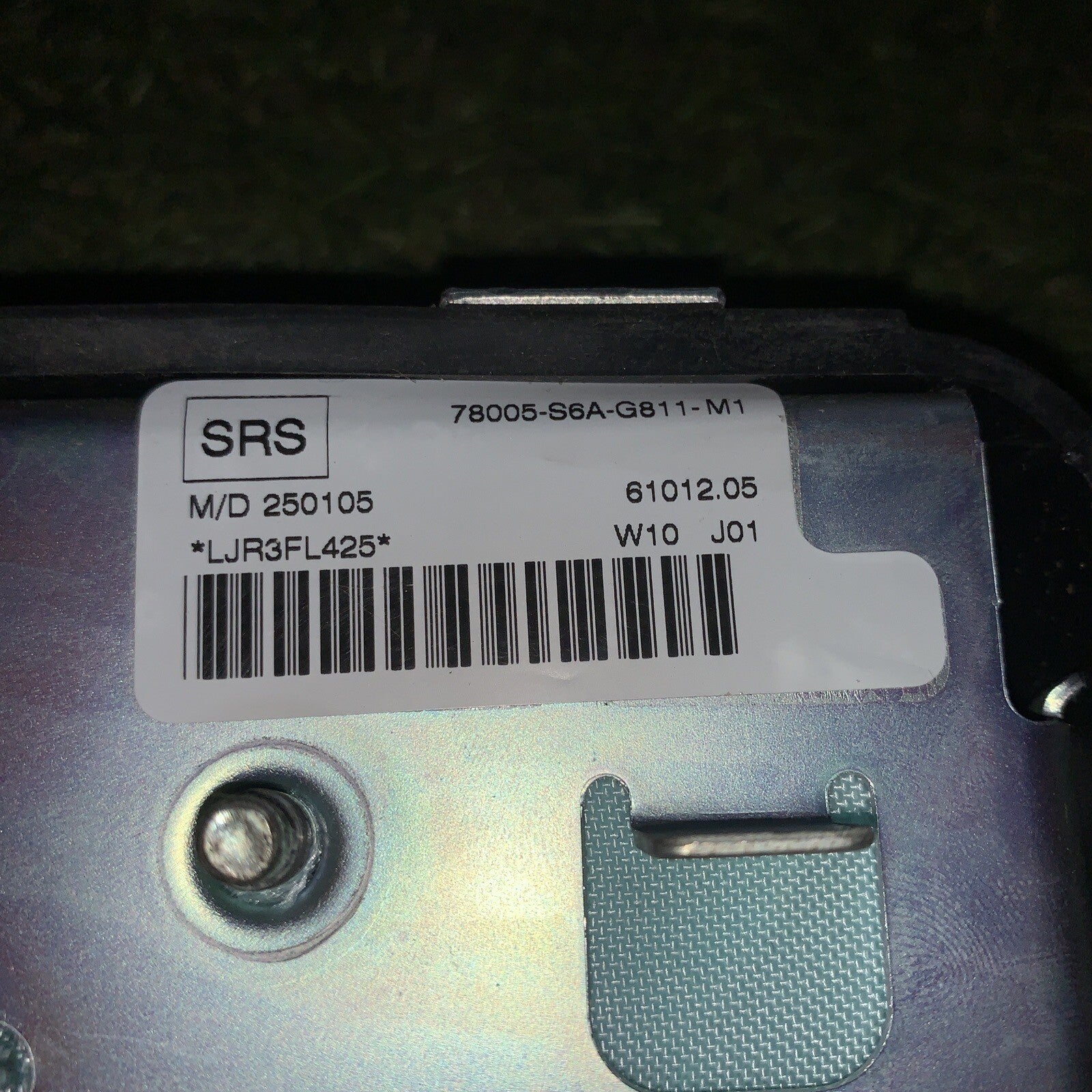 AIRBAG SEDILE ANTERIORE ANT SINISTRO SX HONDA CIVIC 7 1.7 (01-06) 2005