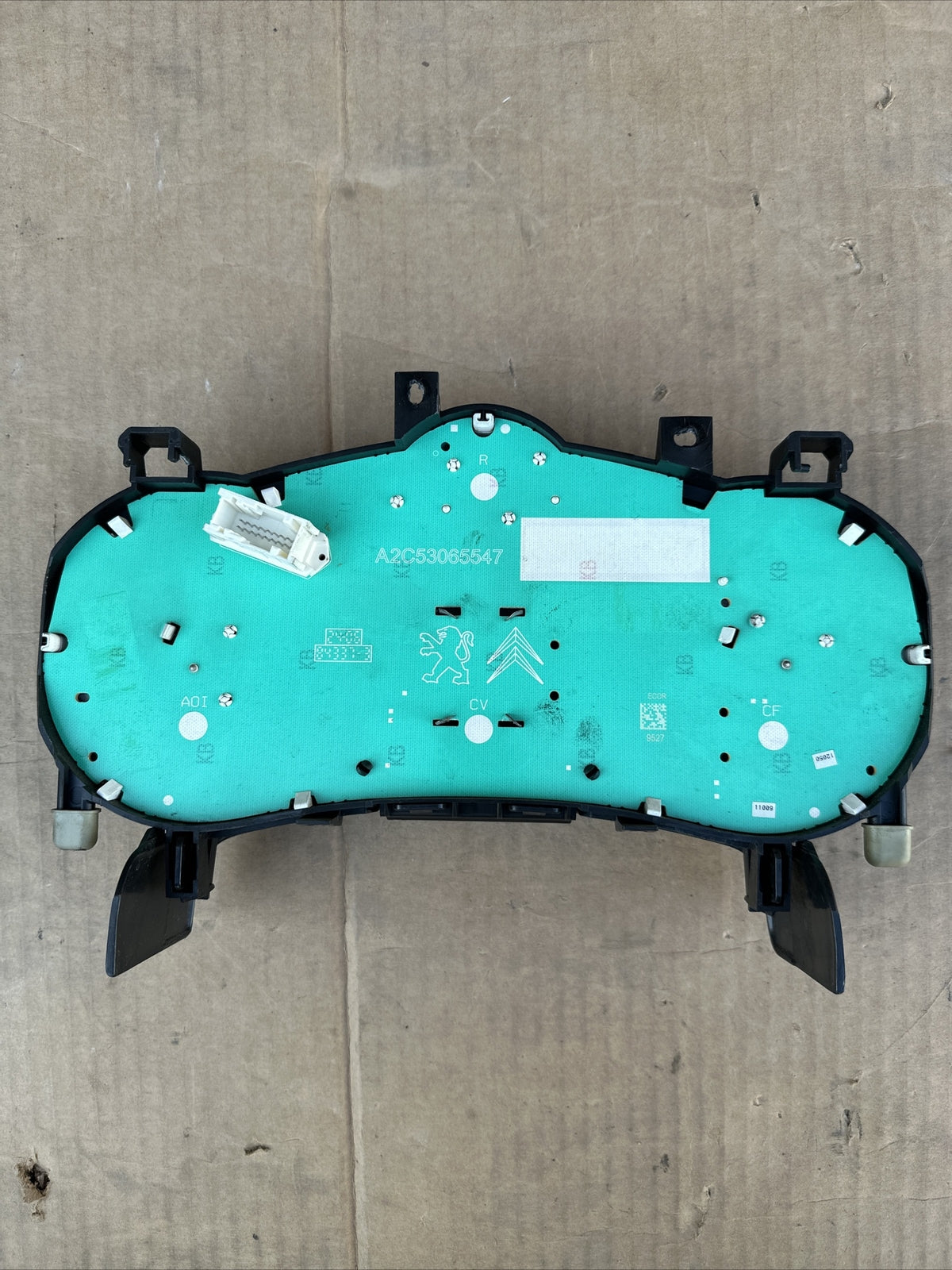 A2C53065547 QUADRO STRUMENTI CONTA KM CHILOMETRI VEGLIA PEUGEOT 207