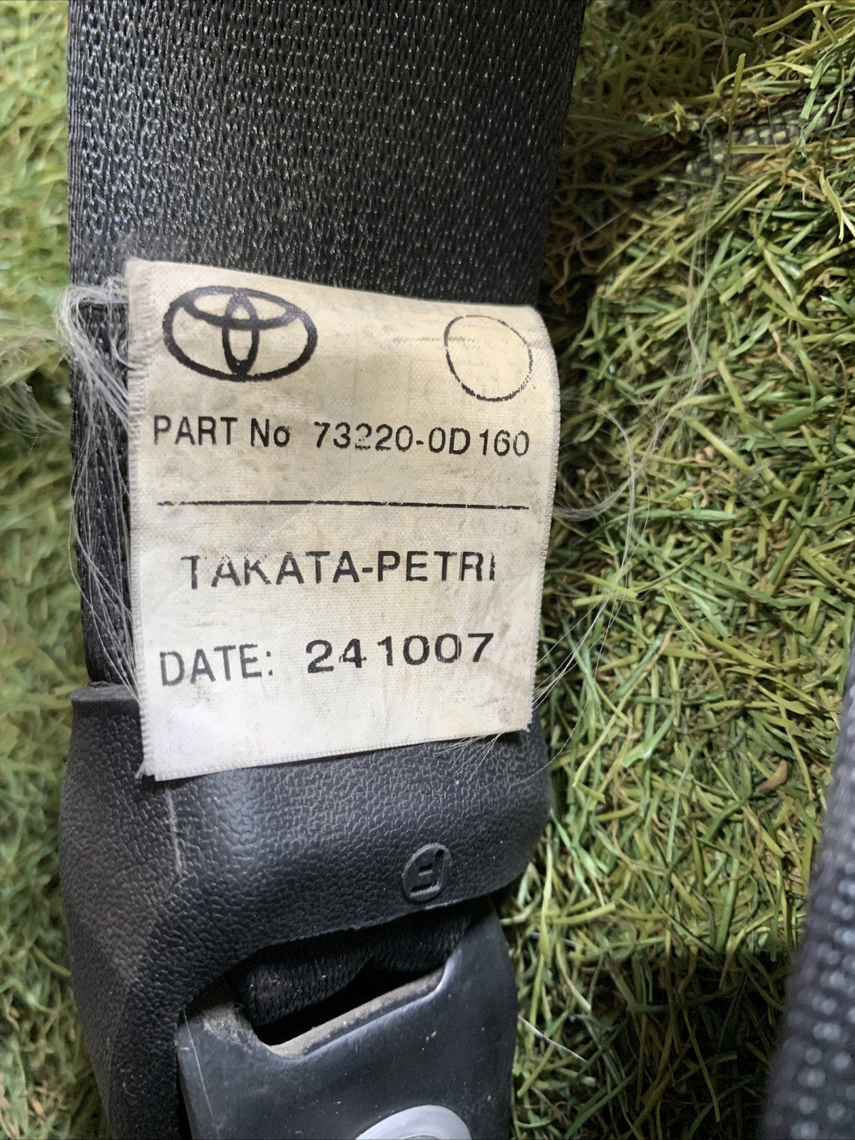 Cintura Di Sicurezza Anteriore Sinistra Toyota Yaris 2007 73220-0D160
