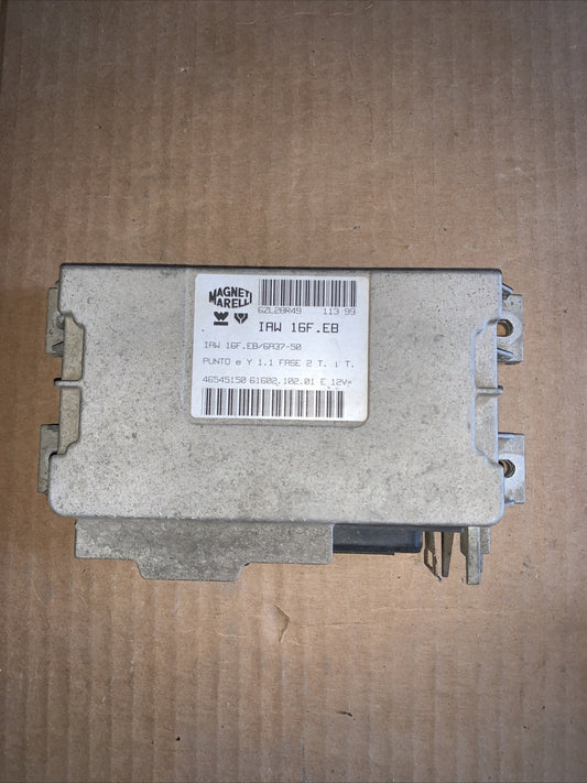 FIAT PUNTO E YPSILON Y CENTRALINA MOTORE 46545150 IAM16FEB RICAMBIO AUTO 