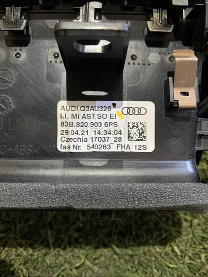 83B8209036PS BOCCHETTE AERAZIONE CRUSCOTTO CENTRALE AUDI Q3 2021