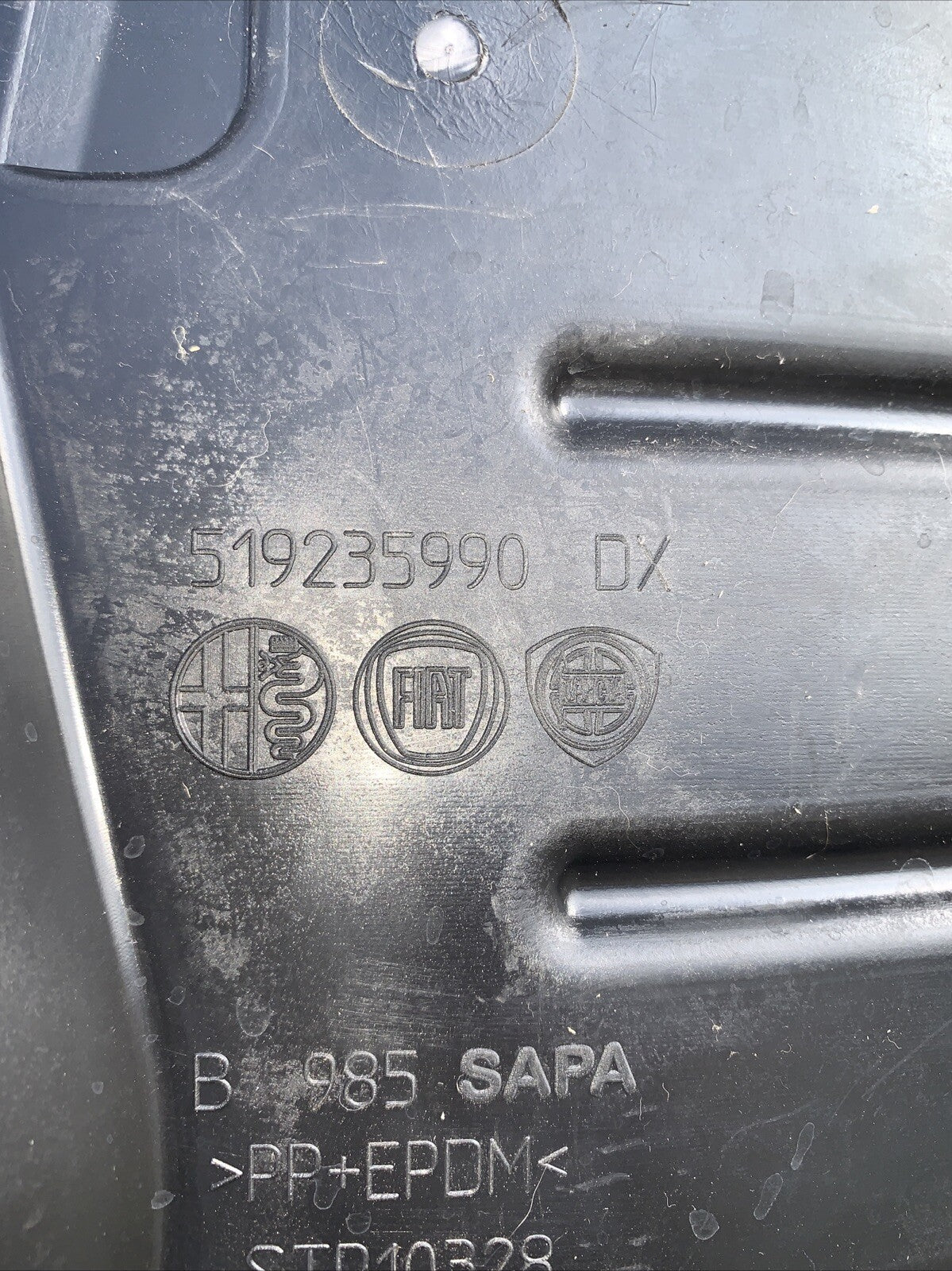 PASSARUOTA POST DX FIAT Panda 3° Serie 52121792