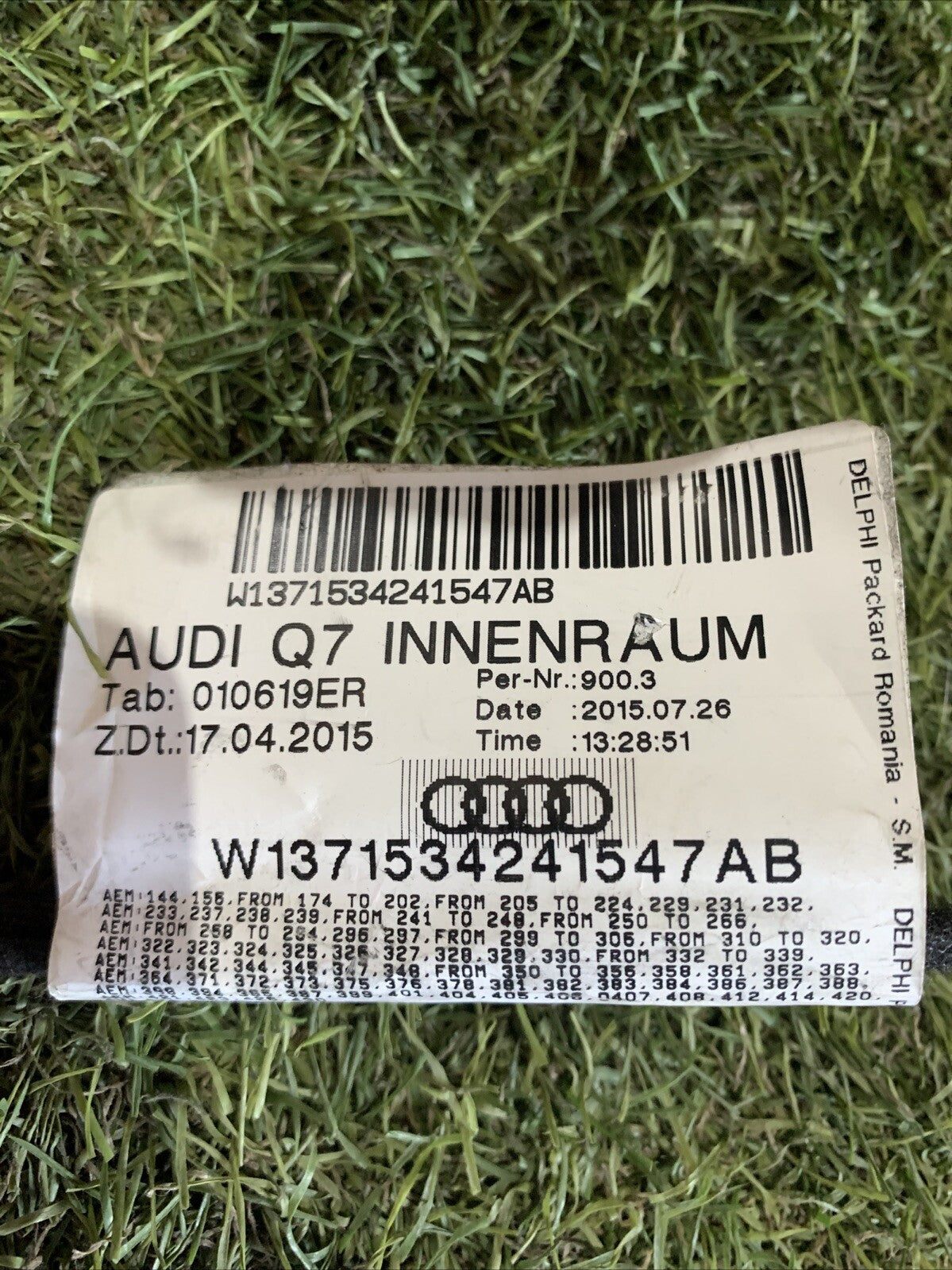 Cablaggio Completo Audi Q7 2016 4M 3.0 4 Ruote Motrici 1534241547