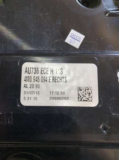 Stop Posteriore Destro Audi Q7 2016 4M0945094E