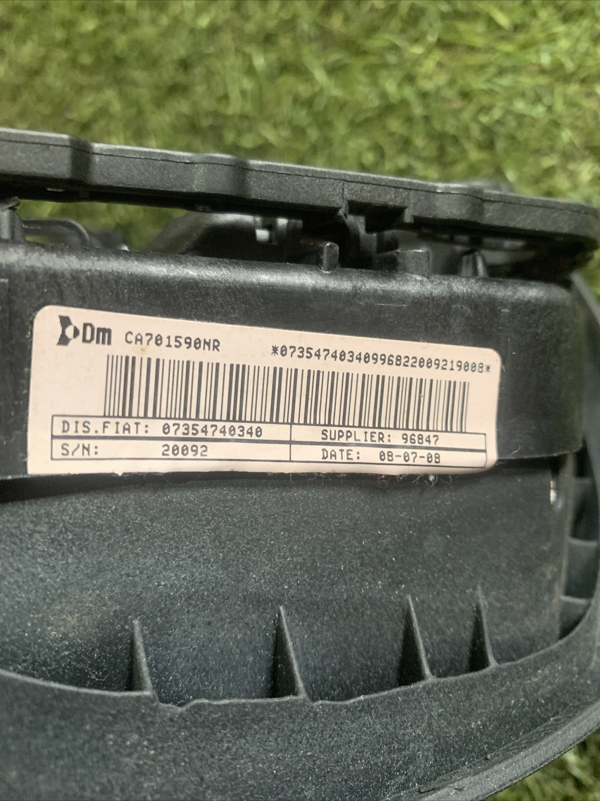 AIRBAG VOLANTE LANCIA Delta 4° Serie 07354740340