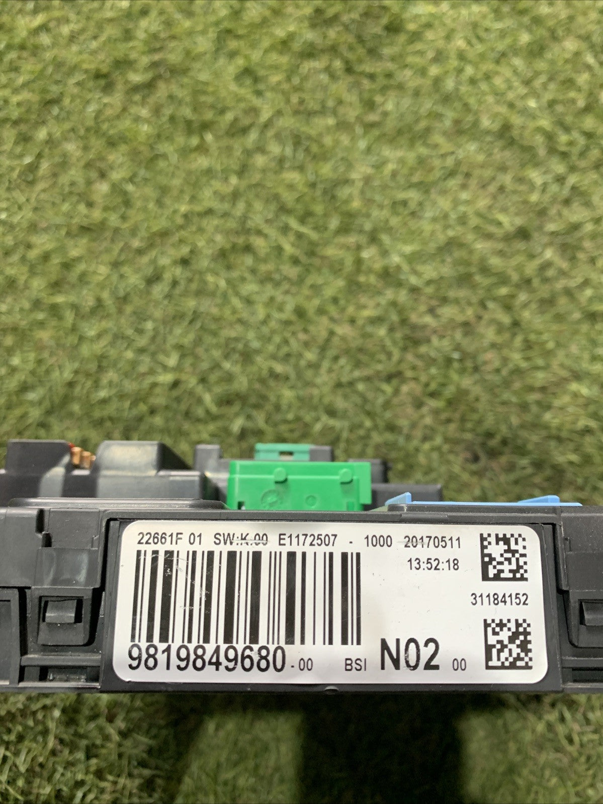 CENTRALINA BODY COMPUTER BSI PEUGEOT 208 2017 9819849680