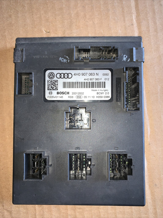 Audi A7 4G 3.0 Tdi Quattro 2012 LHD Bcm Corpo Controllo Modulo ECU 4H0907063N