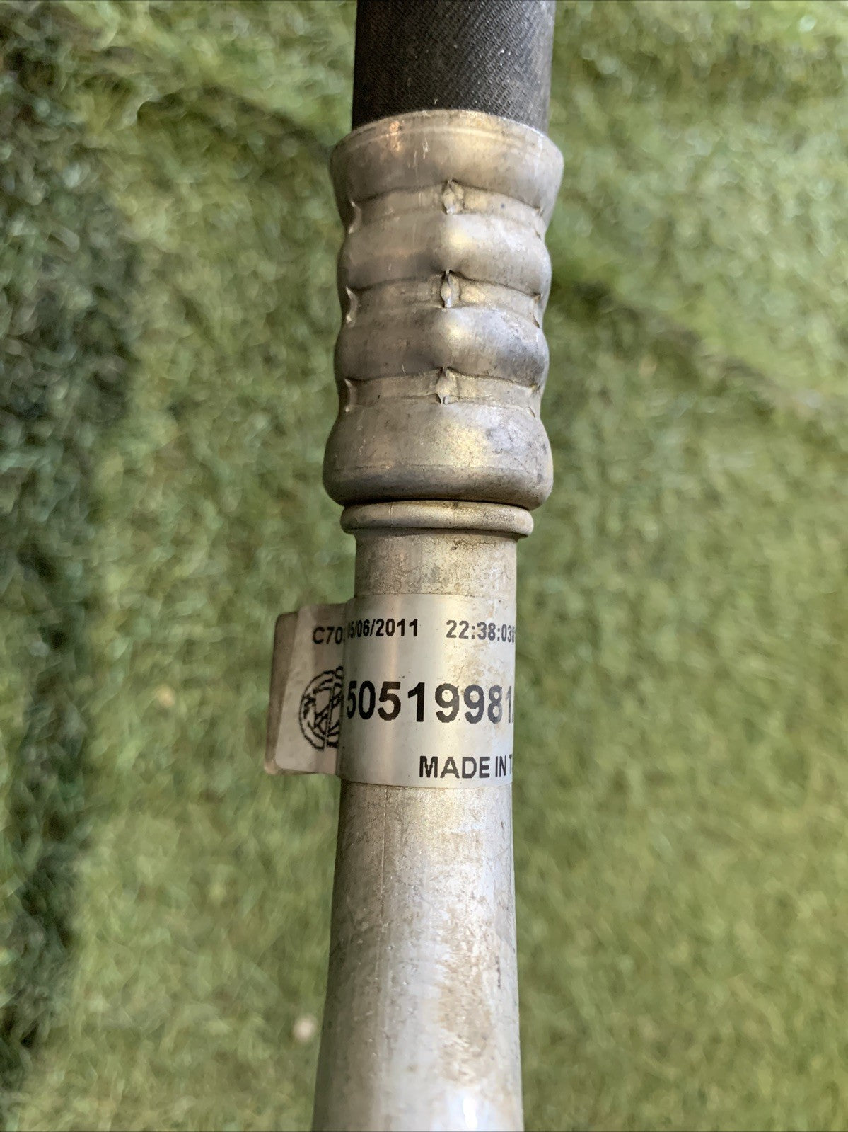 Tubo Aria Condizionata Alfa Romeo Mito 1.3 MJT 50519981/19