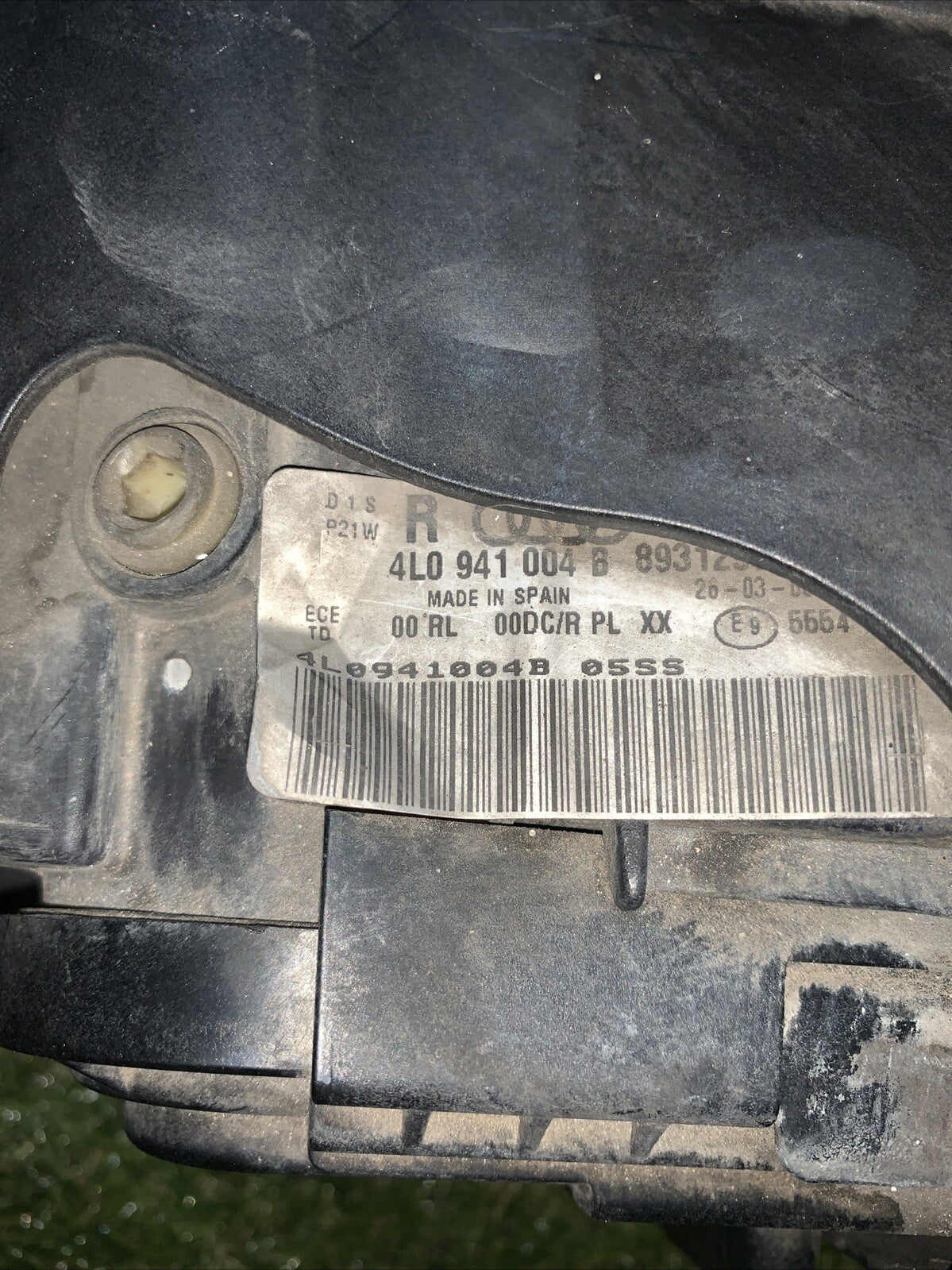 Faro fanale anteriore destro AUDI Q7 (4L) 2006 4L0941004B