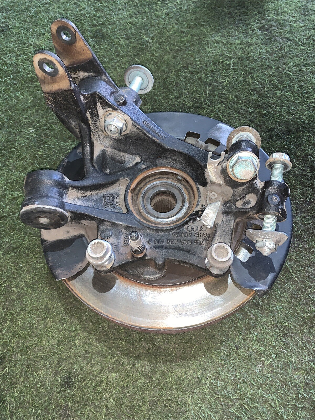 MOZZO POSTERIORE SINISTRO PER AUDI Q7 (4L) | 7L8505435 3.0 DIESEL