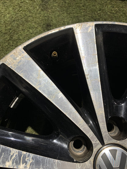 Cerchio In Lega Da 16 Volkswagen Polo 6R 6R0601025N (2)