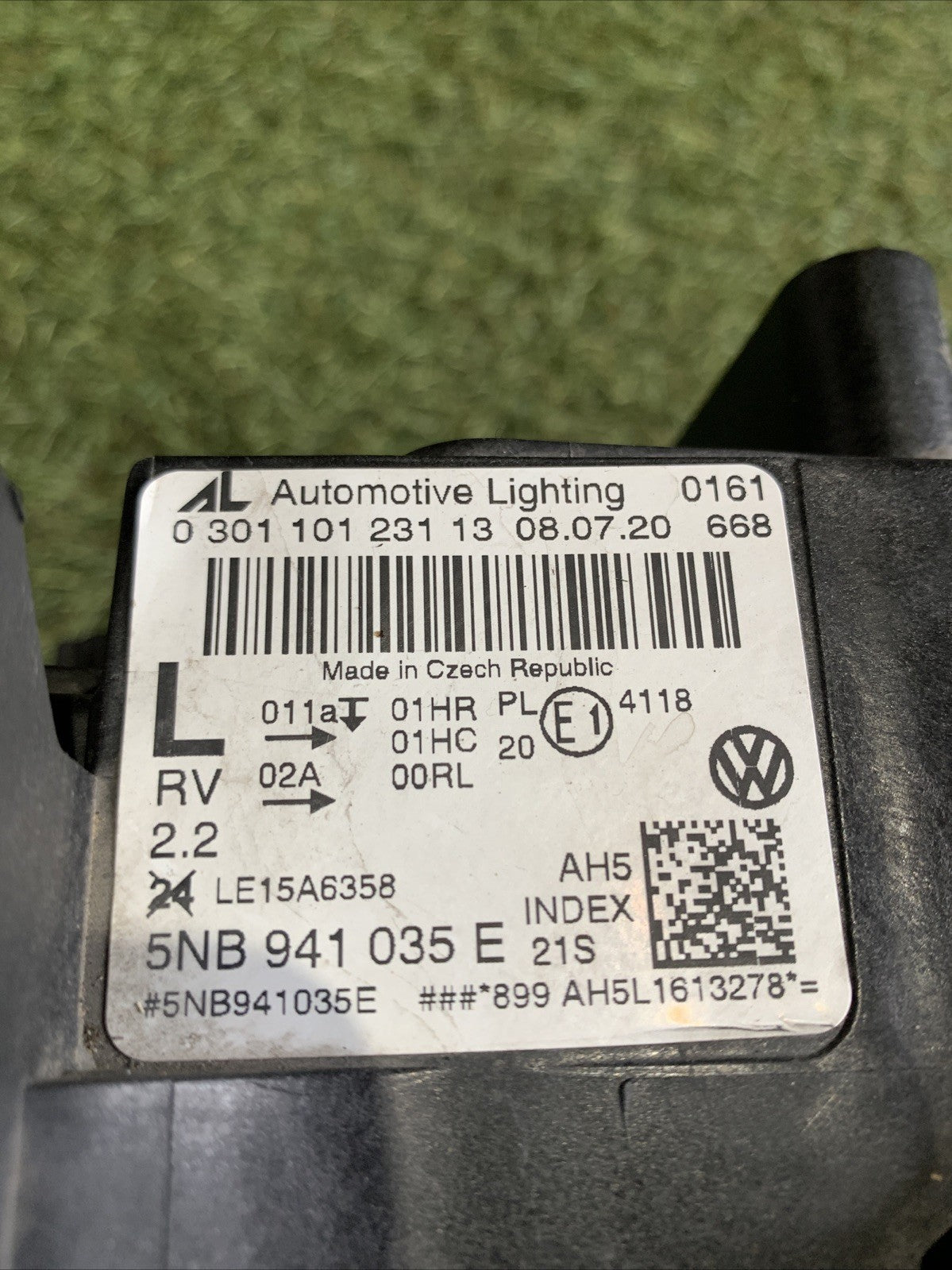 Faro Fanale Anteriore Sinistro Volkswagen Tiguan R Line Dal 2016 Full Led