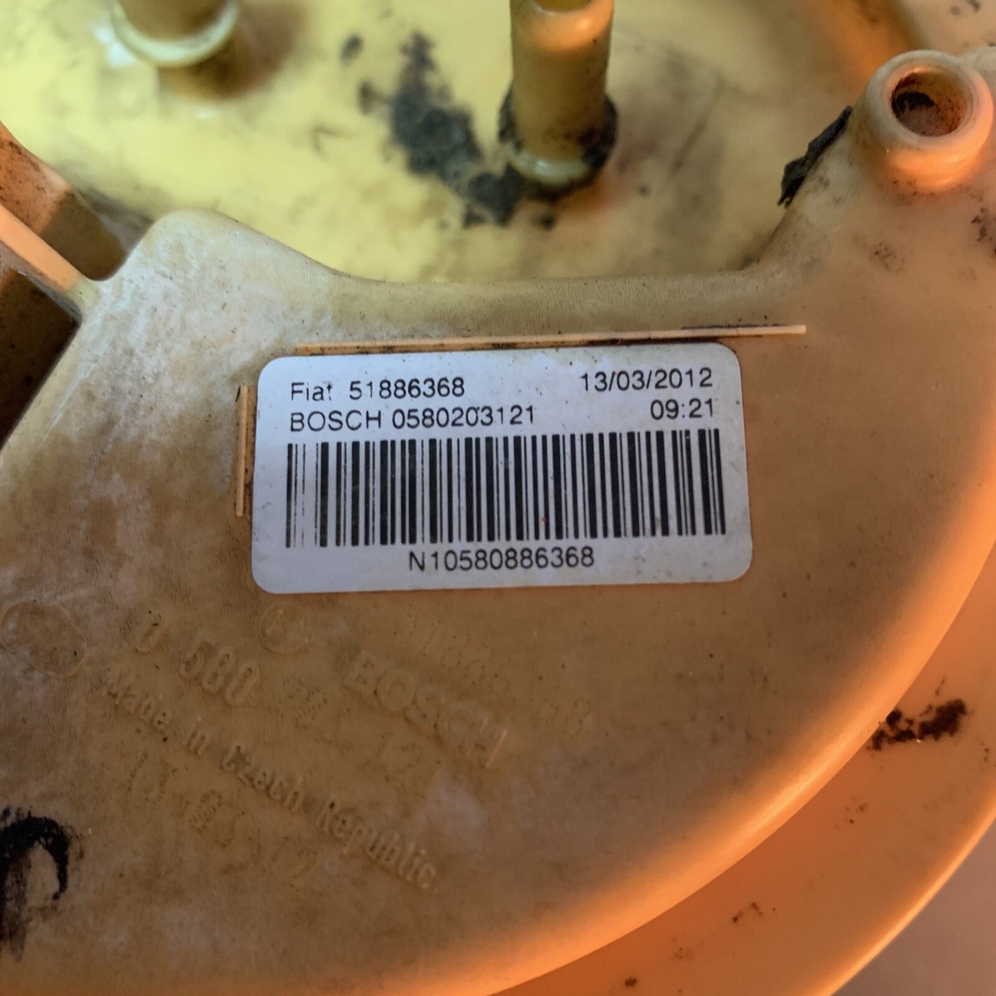 POMPA CARBURANTE FIAT PANDA (312_319) 1.3 MULTIJET, 2012-, 51886368