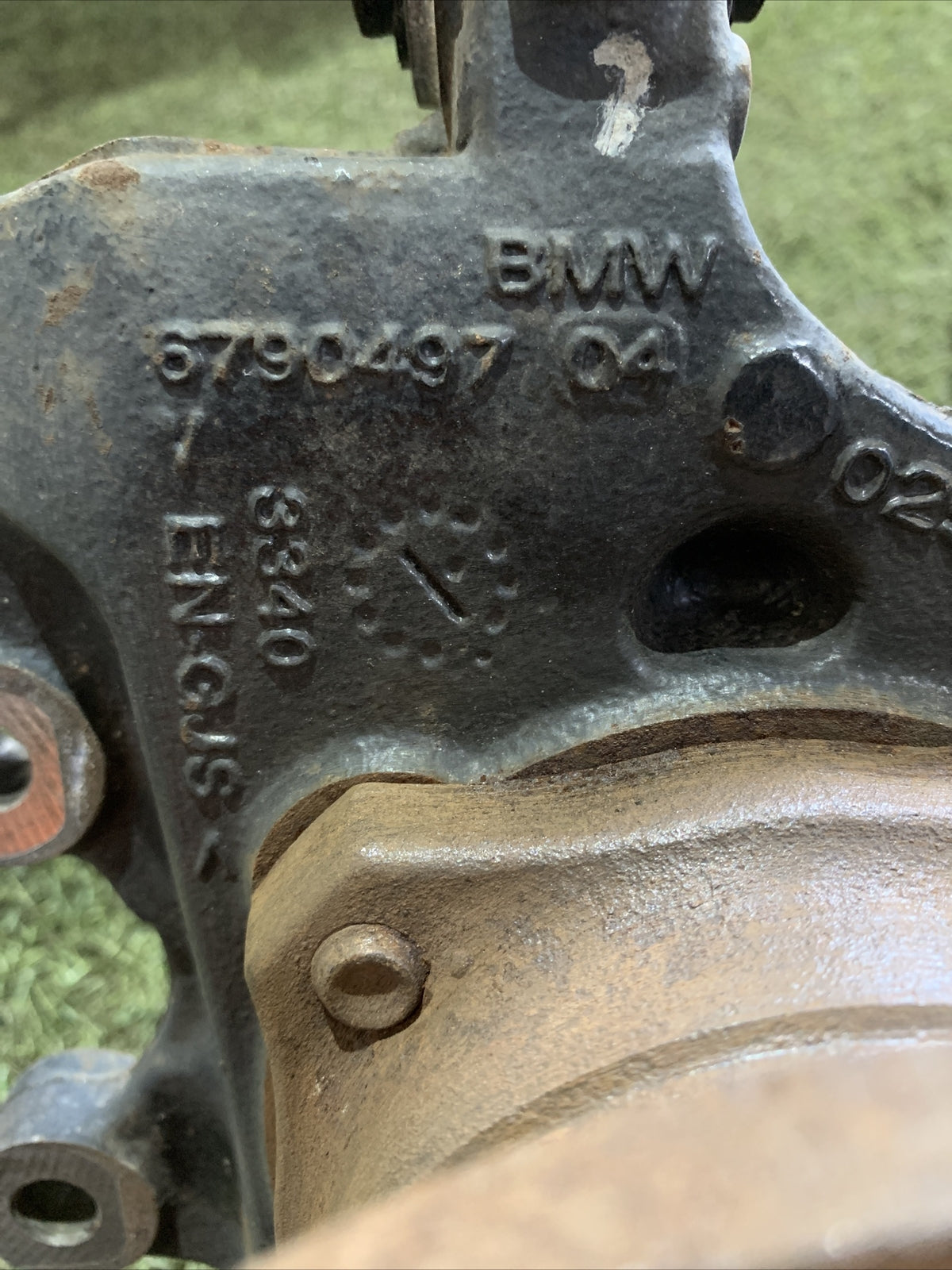 Mozzo Montante Fusello Posteriore Sinistro BMW X4 2014 In Poi 6790497