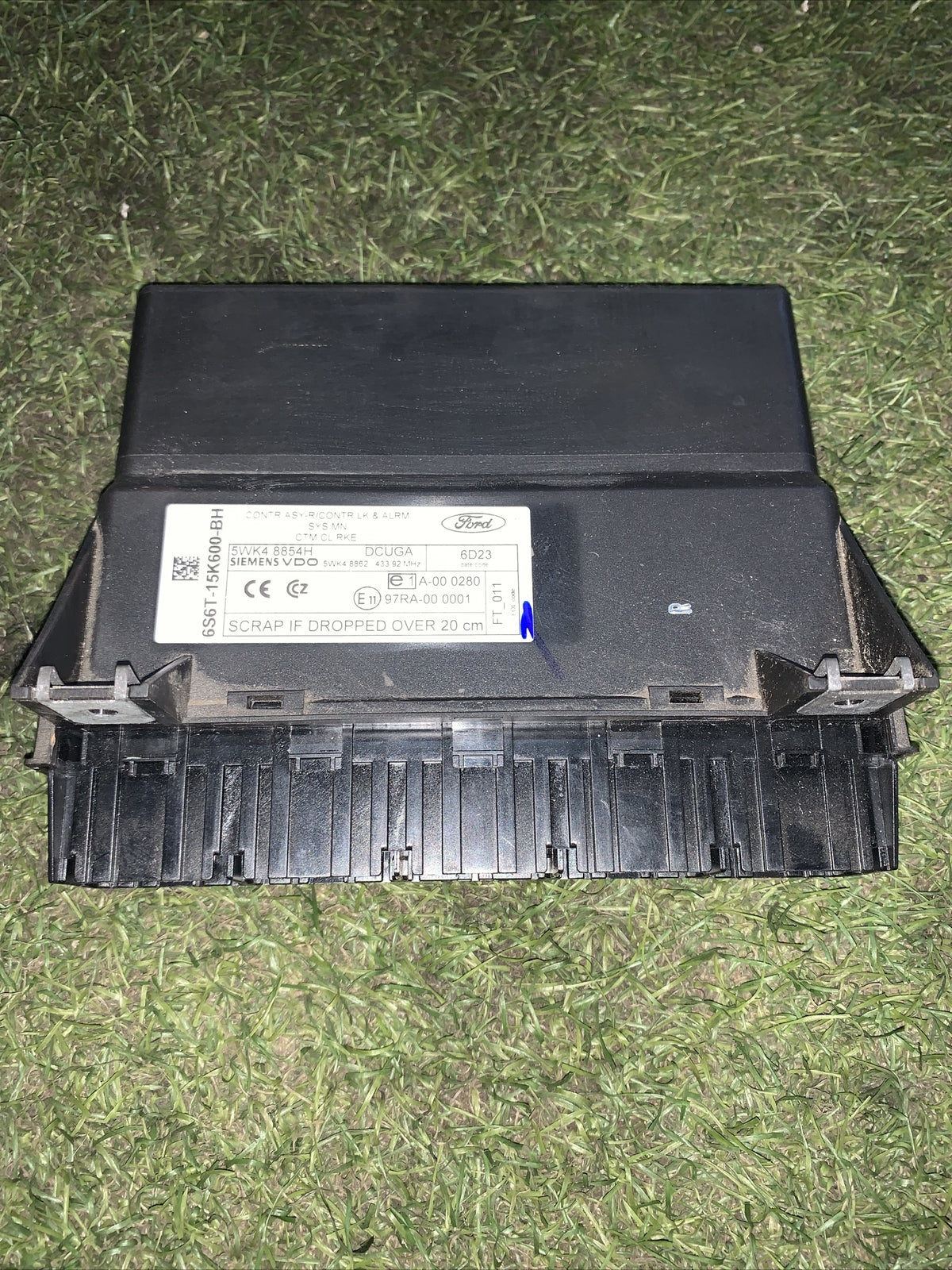 Centralina Unità di Controllo Comfort Ford Fiesta 5 Serie 6S6T-15K600-BH