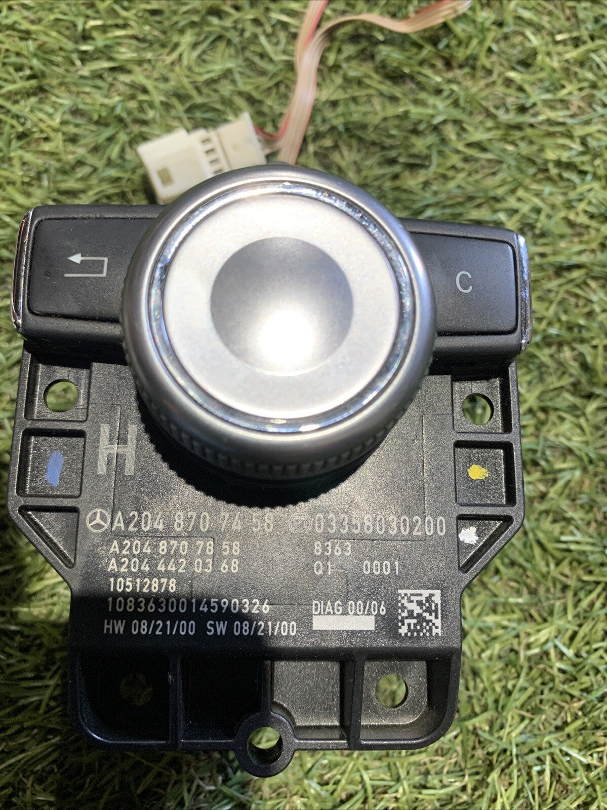 Interruttore Manopola Comandi Radio Mercedes Classe C 220 Dal 2008 A2048707458