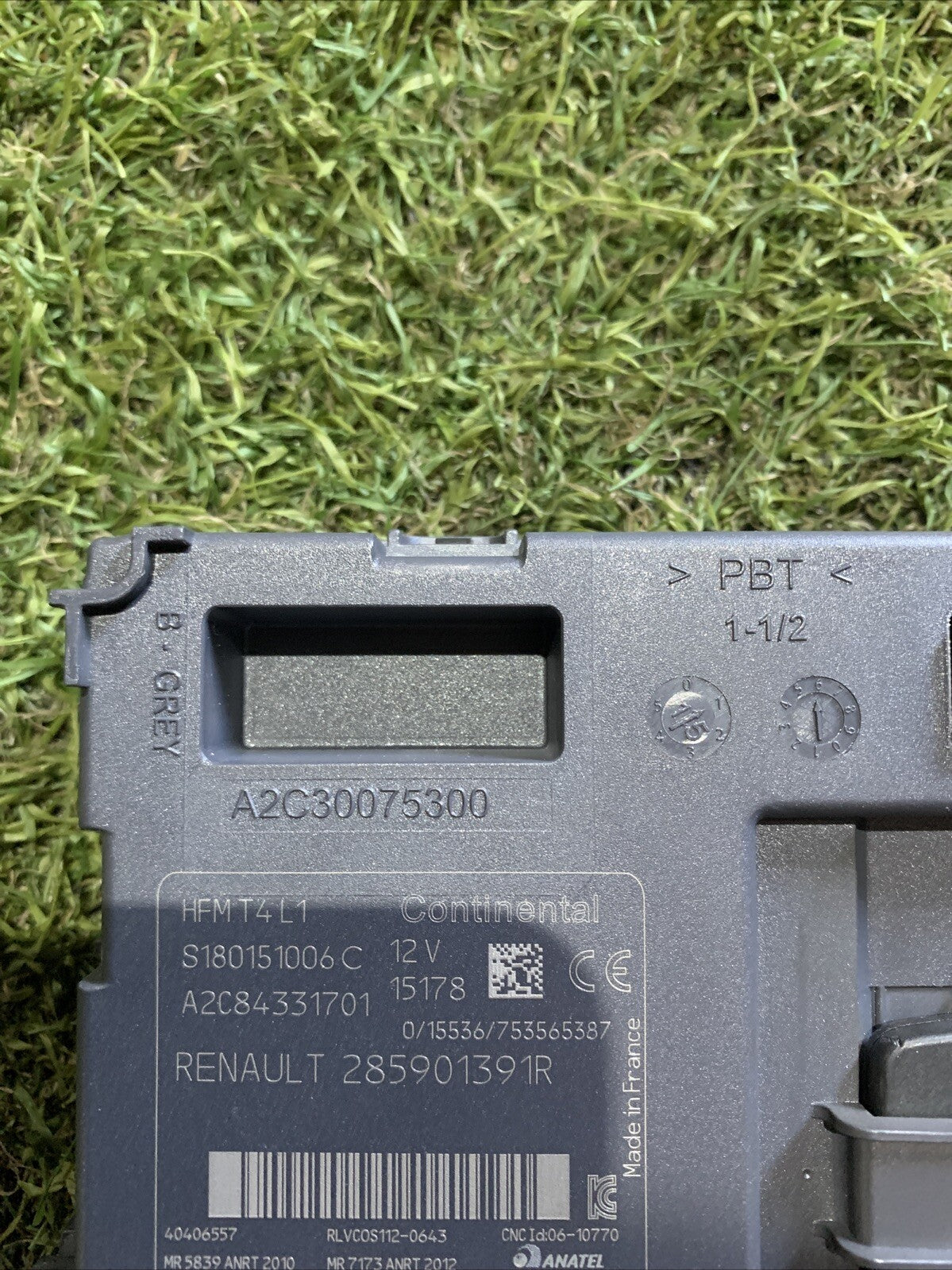 Centralina lettore chiave Renault Clio dal 2012 al 2019 cod. 285901391R