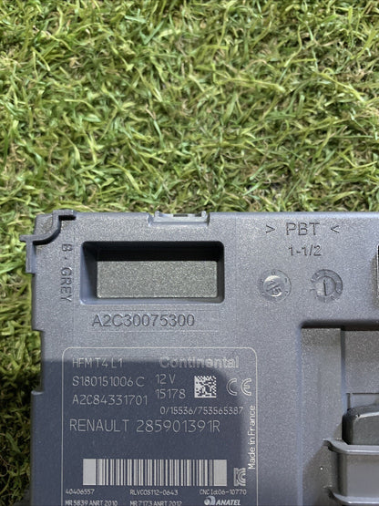 Centralina lettore chiave Renault Clio dal 2012 al 2019 cod. 285901391R